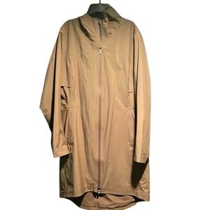 Tan Hooded Coat